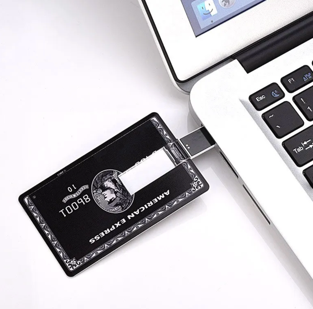 LA TARJETA DE CREDITO PENDRIVE DE 64GB